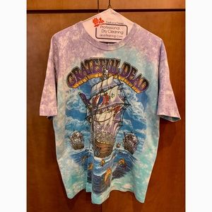 GRAIL Vintage ‘93 Liquid Blue Grateful Dead Shirt